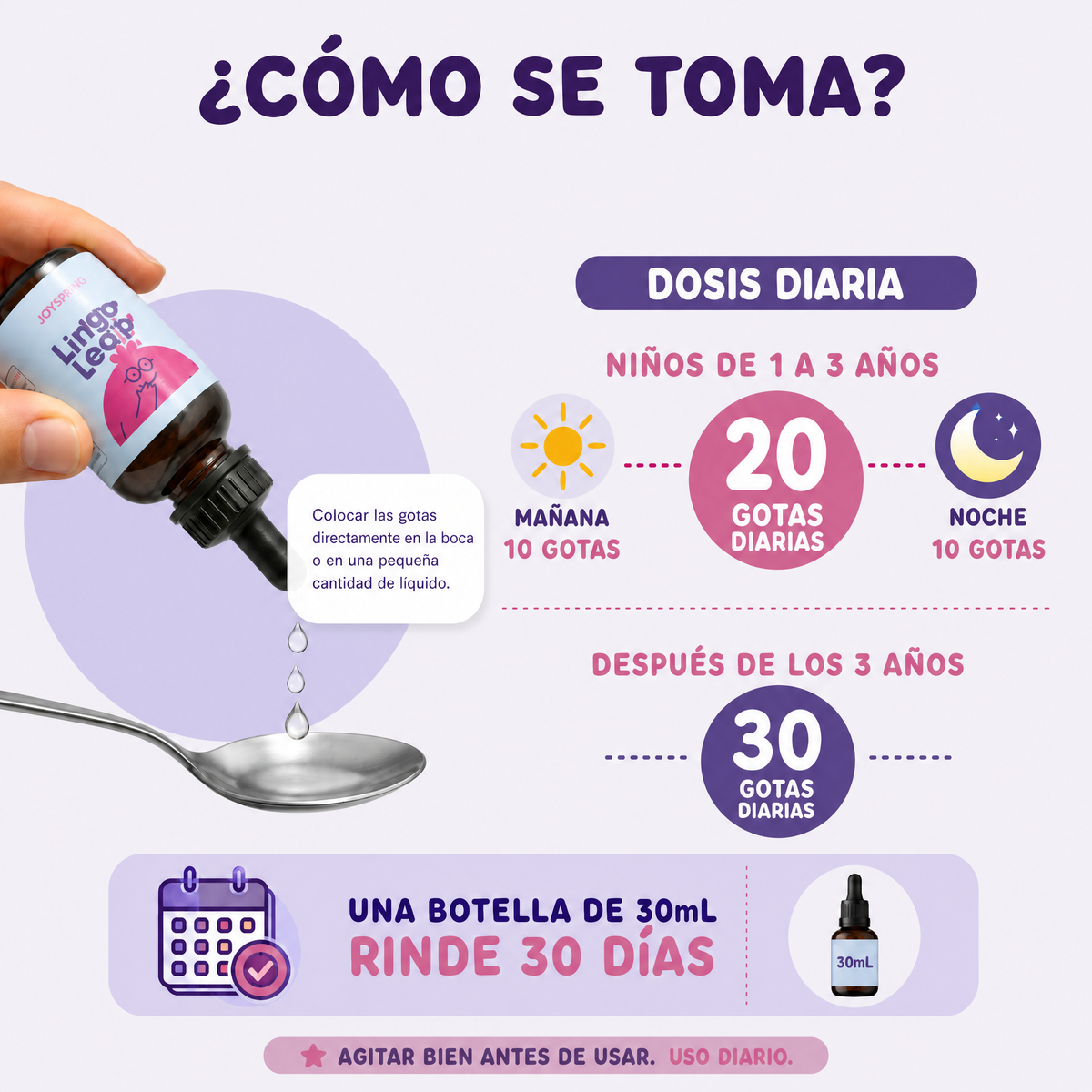 Lingo Leap™ | Suplemento Natural para Desarrollo del Lenguaje Infantil