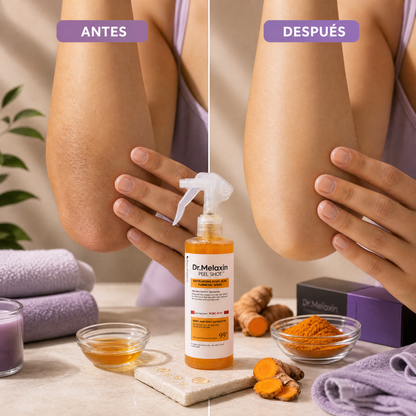 Melaxin™ | Peel Shot Corporal — Exfoliante Disolvente para Zonas Oscuras