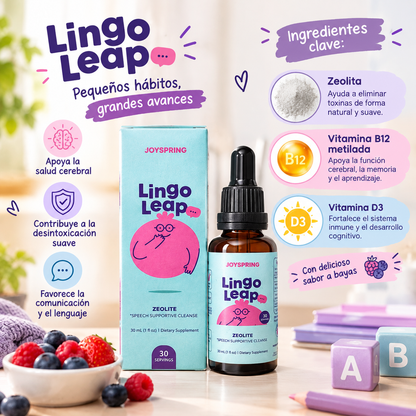 Lingo Leap™ | Suplemento Natural para Desarrollo del Lenguaje Infantil